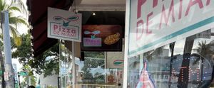 Logo  at Pizza De Miami 2 in Miami Beach