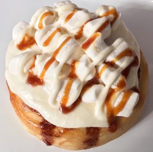 Caramel Latte!  at Cinnaholic in Madison