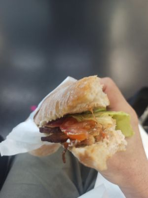 BLT, a little dry at VIE - Veganista / The LaLa - T3-F in Vienna