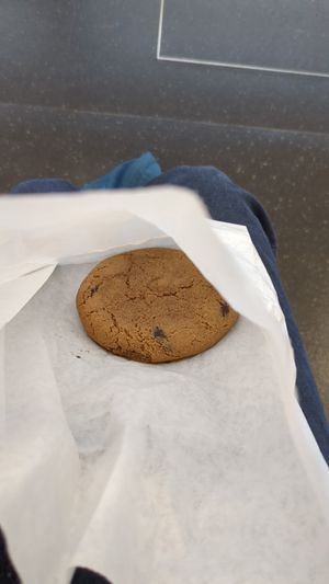 (giant cookie in question) at VIE - Veganista / The LaLa - T3-F in Vienna