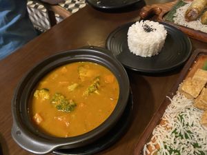 Veggie curryy  at Hoang's Kitchen in Ho Chi Minh City