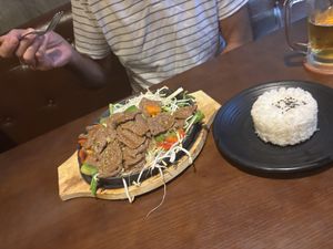 Beef with chili and lemongrass   at Hoang's Kitchen in Ho Chi Minh City