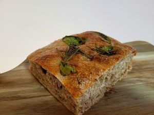 Focaccia. at Jaunty Goat Coffee - Bakery in Chester