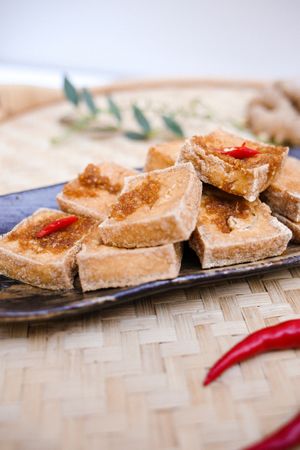 Tofu frit at BAO DAO in Nantes