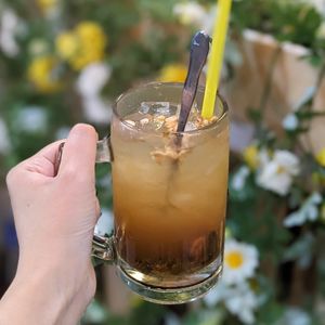 Iced Tamarind at Lập Vegetarian Restaurant in Central Singapore