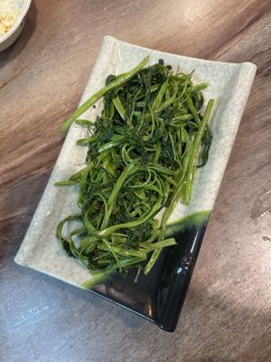 Fried Kang Kong  at Lập Vegetarian Restaurant in Central Singapore