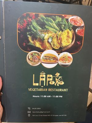   at Lập Vegetarian Restaurant in Central Singapore