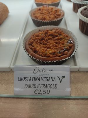Vegan cake at Naturasi - Piazza Ippolito Nievo in Rome