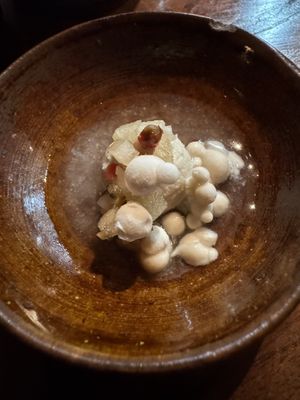 Lemongrass dip’n dots  at Surrell in Seattle