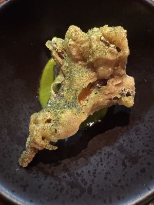 Mushroom tempura  at Surrell in Seattle