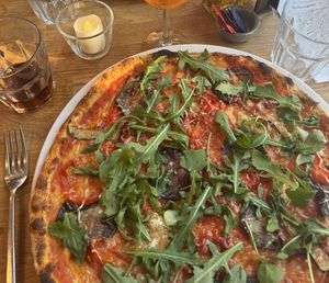   at Leos Pizza in Trondheim