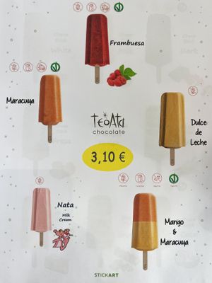 🌱🍦  at TeoAta Chocolate in Santiago De Compostela