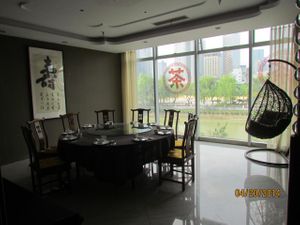Interior shot at Xinxiang Sushijie - Vegetarian World in Chengdu