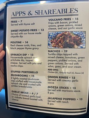 Carta  at Vito's Pizzeria in Barrys Bay
