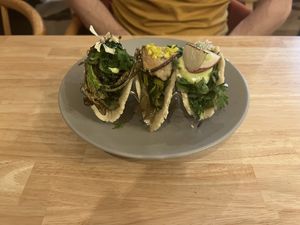 Tacos!  at Ome Farm Kitchen in Tokyo
