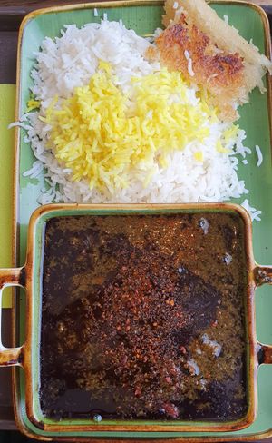 Ghormeh sabzi at Dadashi in Hamburg