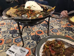 Vegtable sadj  at Dolma Restaurant in Baku