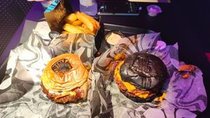 Ranch fries at Guakame Street Food in Barcelona