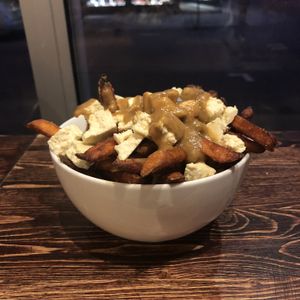 Poutine at Panthere Verte - Plateau in Montreal