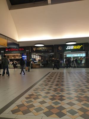 Train Station hall at Asia Dragon in Aschaffenburg