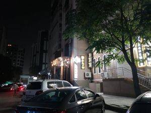 The end of the road to the restaurant at Delhi Darbar in Dushanbe