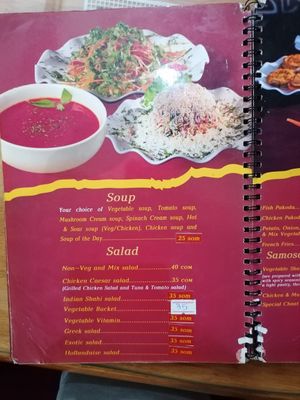 Soup range at Delhi Darbar in Dushanbe