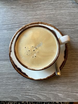 Americano with oat milk  at Kerho in Tuusula