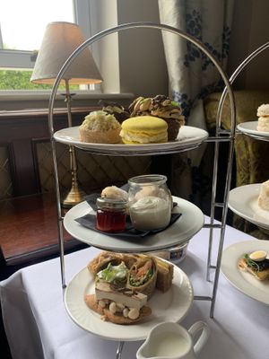 Plant based afternoon tea   at Whittlebury Park Hotel & Spa  in Towcester