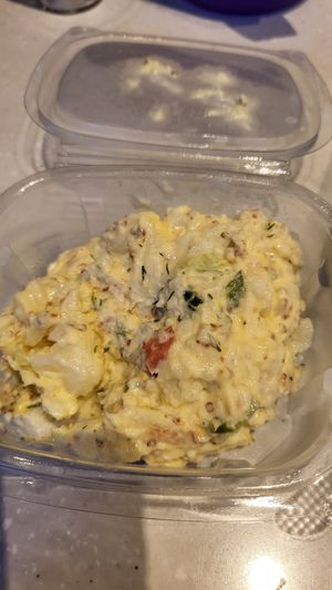 Vegan potato salad at Mendocino Farms - Mission St in San Francisco