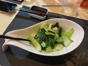Pak choi   at Crazy Dumplings in Turin