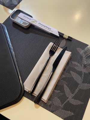 Mis en place   at Crazy Dumplings in Turin