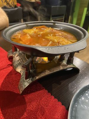 Tofu in salsa piccante   at Crazy Dumplings in Turin