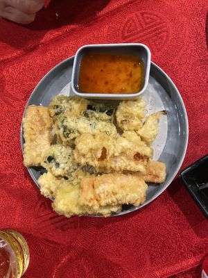 Tempura di verdure  at Crazy Dumplings in Turin