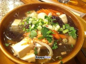Tofu noodle soup at Radiance Restaurant in Koh Samui