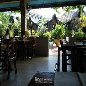 inside seating at Radiance Restaurant in Koh Samui