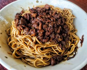 Taiwan Lor mee, I love it at Straight 8 Veggie Cafe in Kuching