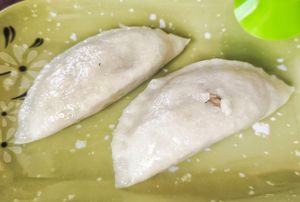 Mang kuang kueh at Straight 8 Veggie Cafe in Kuching