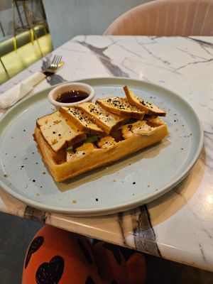  at WaffleLand Cafe in Vancouver