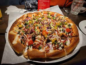 Oh My Gardeb pizza at Peppes Pizza in Beitostoelen