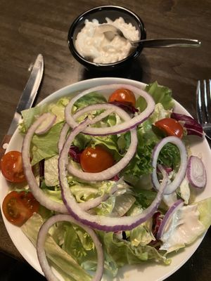 Starter with tasty vegan mayo  #Veganuary at Peppes Pizza in Beitostoelen
