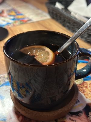 winter tea  at Chinkalnia Restauracja Gruzińska in Gdansk