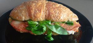 Brioche salata (presa da asporto) at Pasticceria Vegana Biologica La Magnolia in Verona