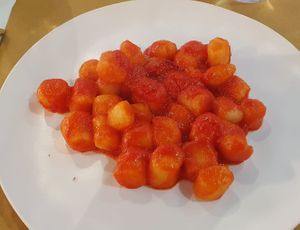 Gnocchi at Pasticceria Vegana Biologica La Magnolia in Verona