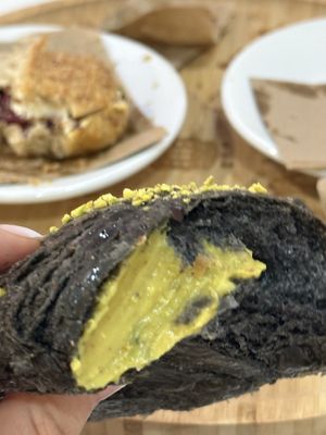 Pistachio cream 😋💚  at Pasticceria Vegana Biologica La Magnolia in Verona