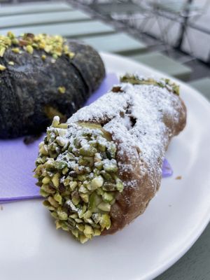 Cannoli delicious but heavy 3.00€  at Pasticceria Vegana Biologica La Magnolia in Verona