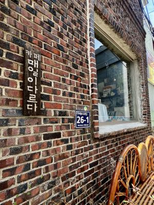 Front, kind of hidden  at Different Today in Busan