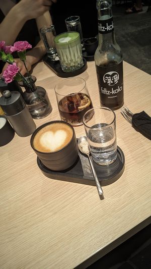 Sehr guter Kaffee! at Das Kaffeehaus by Hotel Melanie in Salzburg