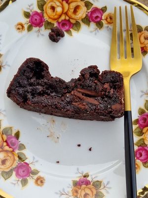 Vegan Brownie but take-away at KAISER in Moenchengladbach