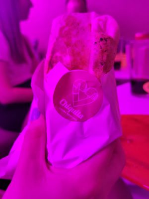 Burrito at Chiquita in Banja Luka