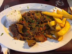 Tofu kebab  at Yener's Place in Dalyan